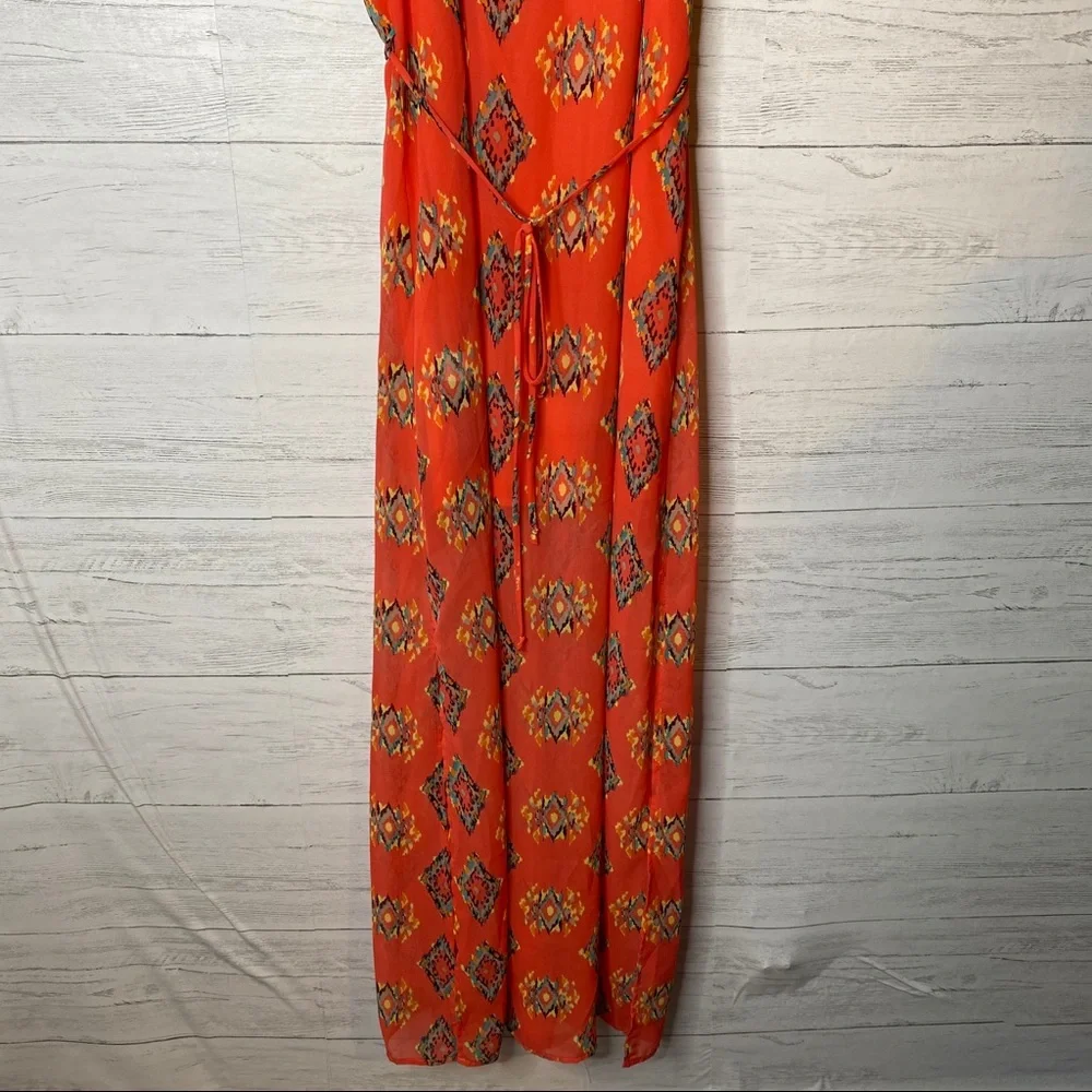 Ezra NWT tribal print maxi dress - Picture 2 of 9